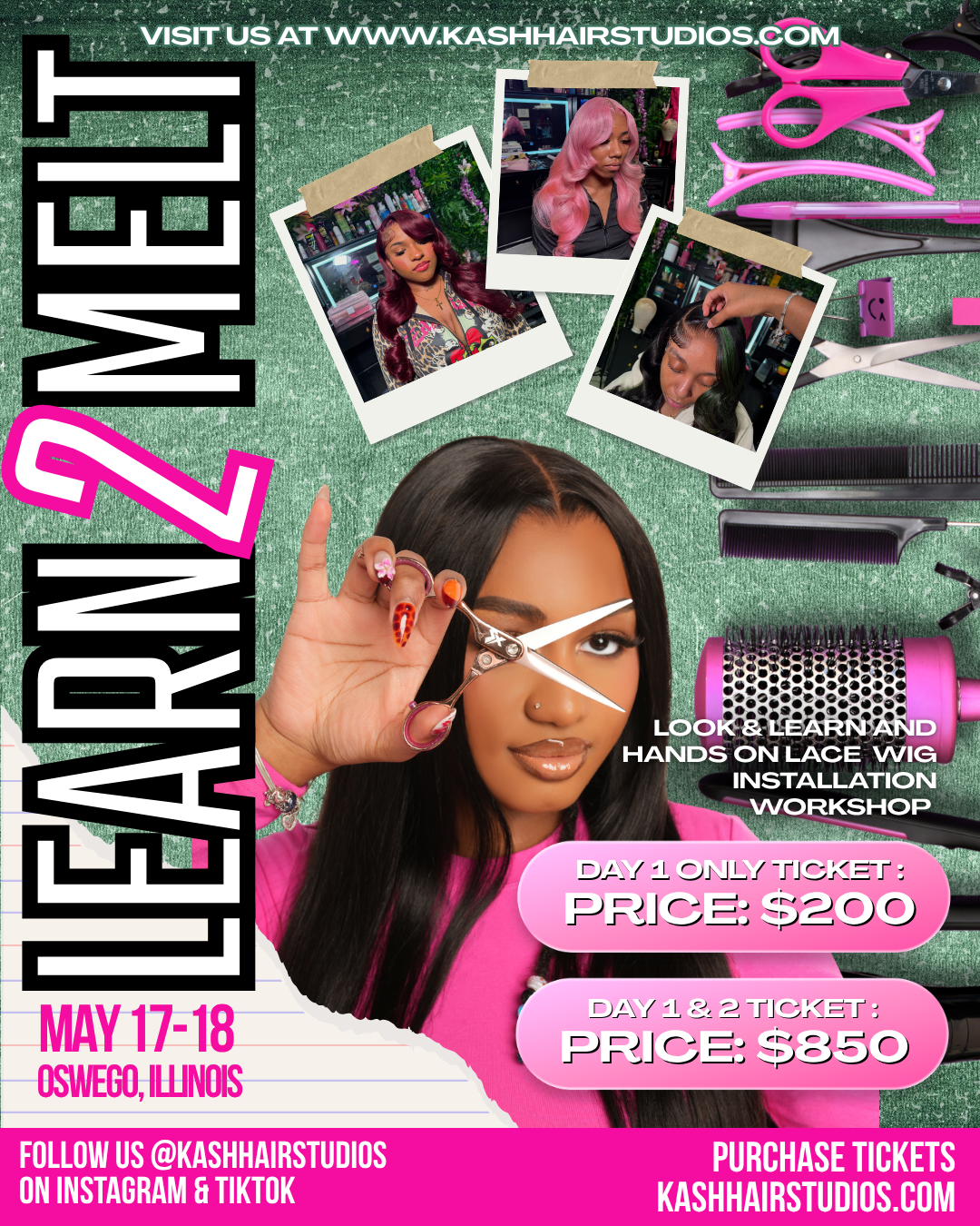 Learn 2 Melt RELOADED May 17&18th